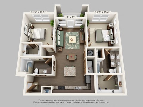 a floor plan of a 2100 sq ft house